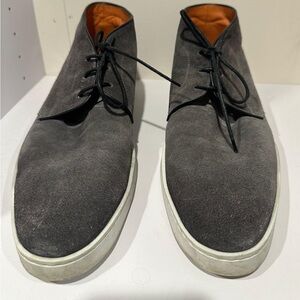 Santoni – Suede Chukka Sneaker Boots
